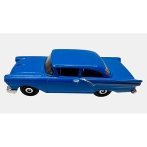 1957 57 FORD CUSTOM 300 BLUE 1:64 MB SCALE COLLECTIBLE DIORAMA DIECAST MODEL CAR